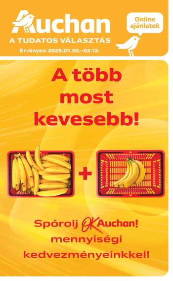 Újság Auchan - 2025.01.30 - 2025.02.12.