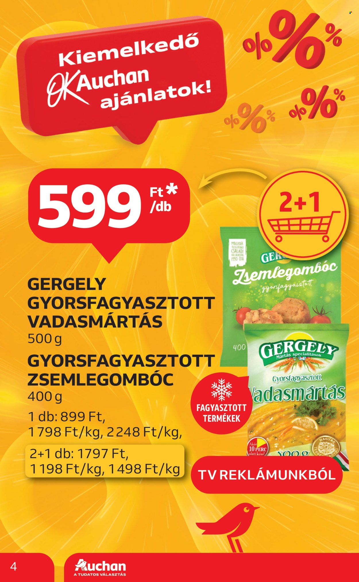 Auchan akciós újságok - 2025.01.30 - 2025.02.12. Oldal 4
