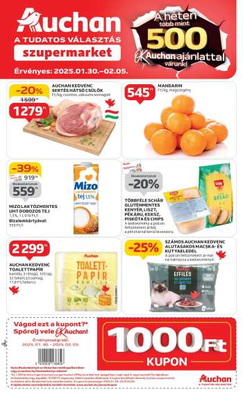 Újság Auchan - 2025.01.30 - 2025.02.05.