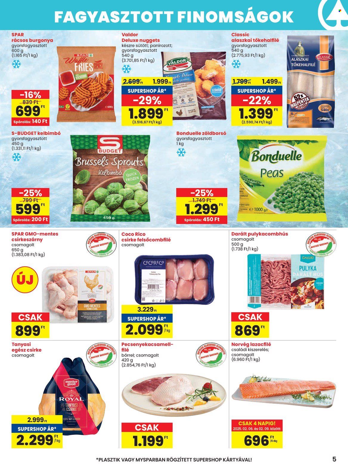 SPAR akciós újságok - 2025.02.06 - 2025.02.12. Oldal 5
