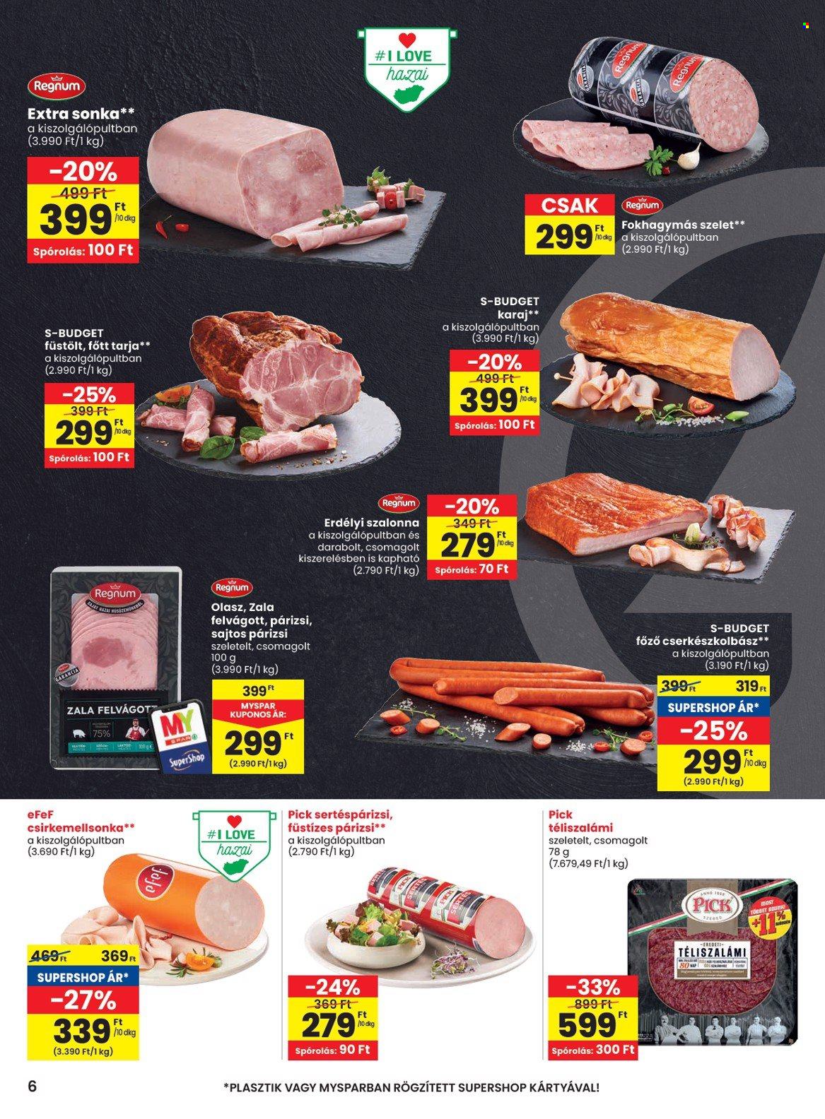SPAR akciós újságok - 2025.02.06 - 2025.02.12. Oldal 6
