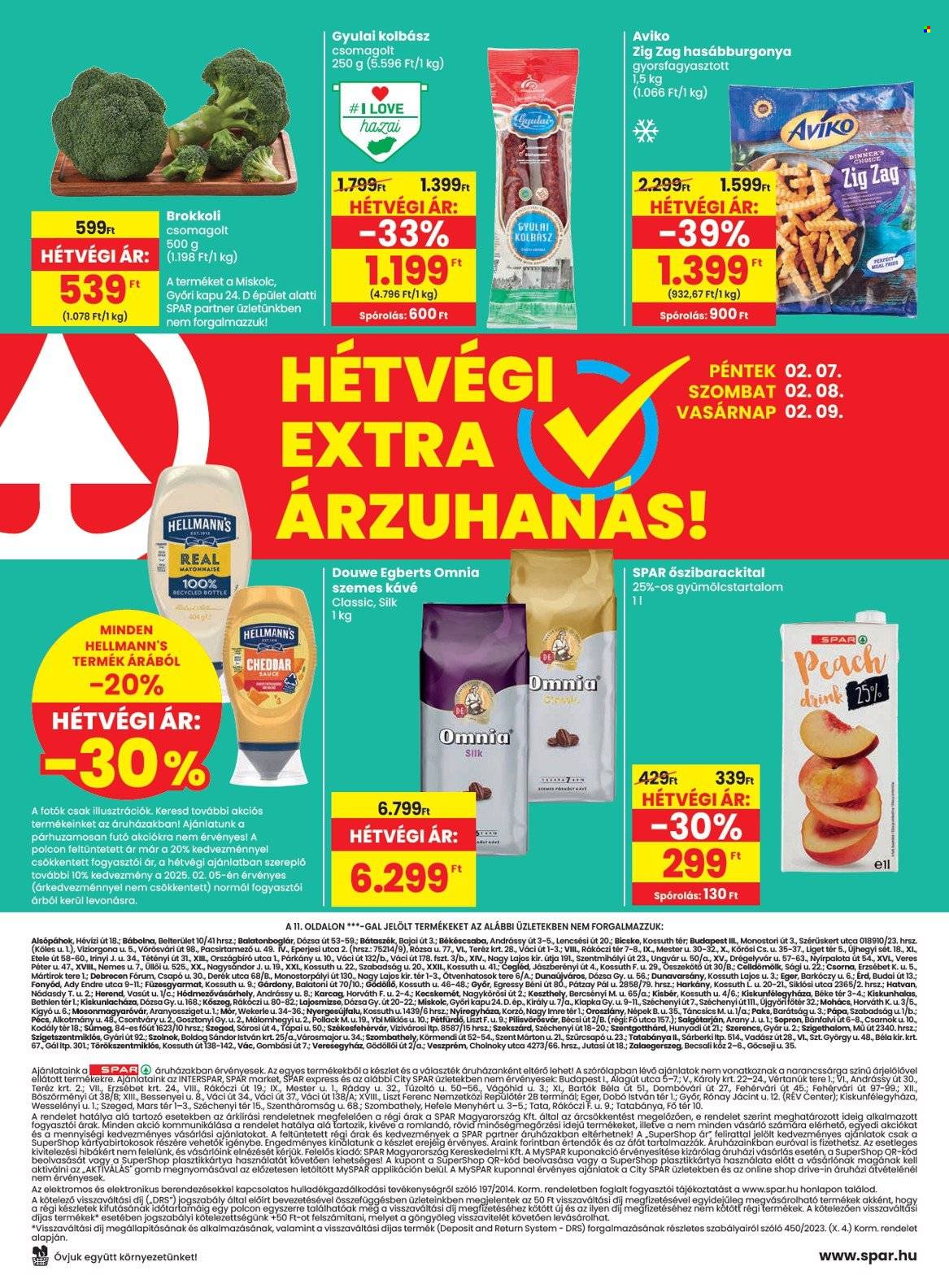 SPAR akciós újságok - 2025.02.06 - 2025.02.12. Oldal 20