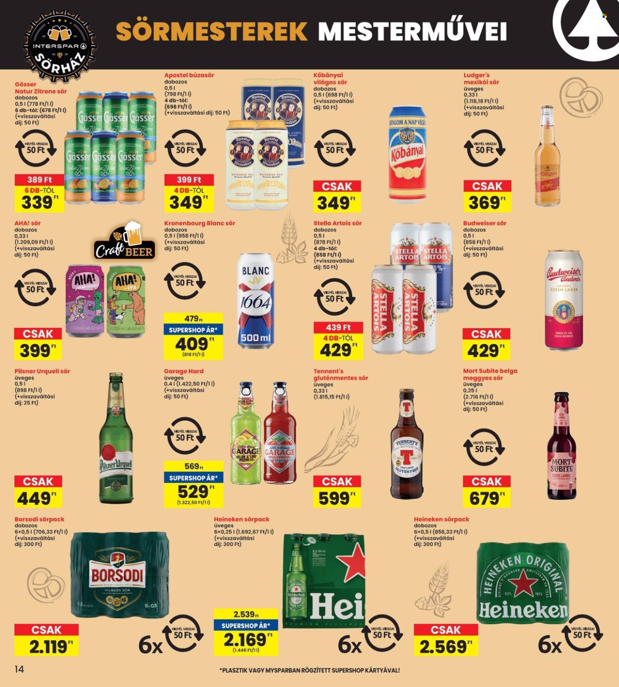 INTERSPAR akciós újságok - 2025.02.06 - 2025.02.12. Oldal 14