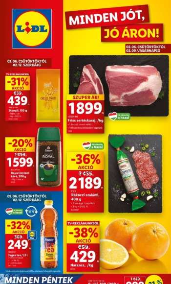Újság Lidl - 2025.02.06 - 2025.02.12.