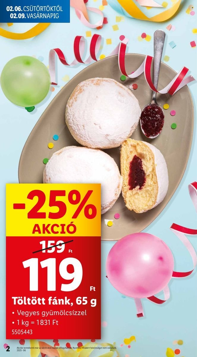 Lidl akciós újságok - 2025.02.06 - 2025.02.12. Oldal 2