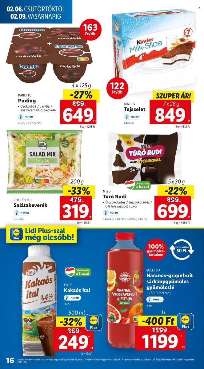 Lidl akciós újságok - 2025.02.06 - 2025.02.12. Oldal 16