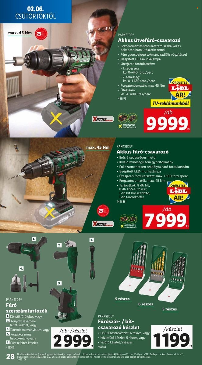Lidl akciós újságok - 2025.02.06 - 2025.02.12. Oldal 28