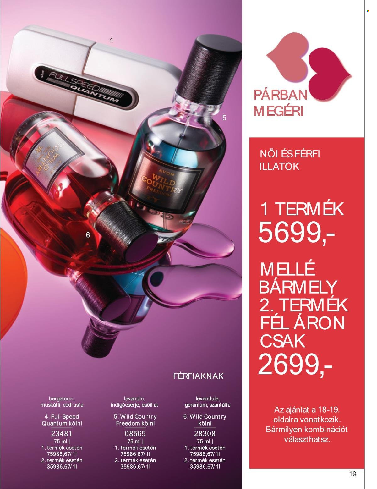 Avon akciós újságok - 2025.02.01 - 2025.02.28. Oldal 19