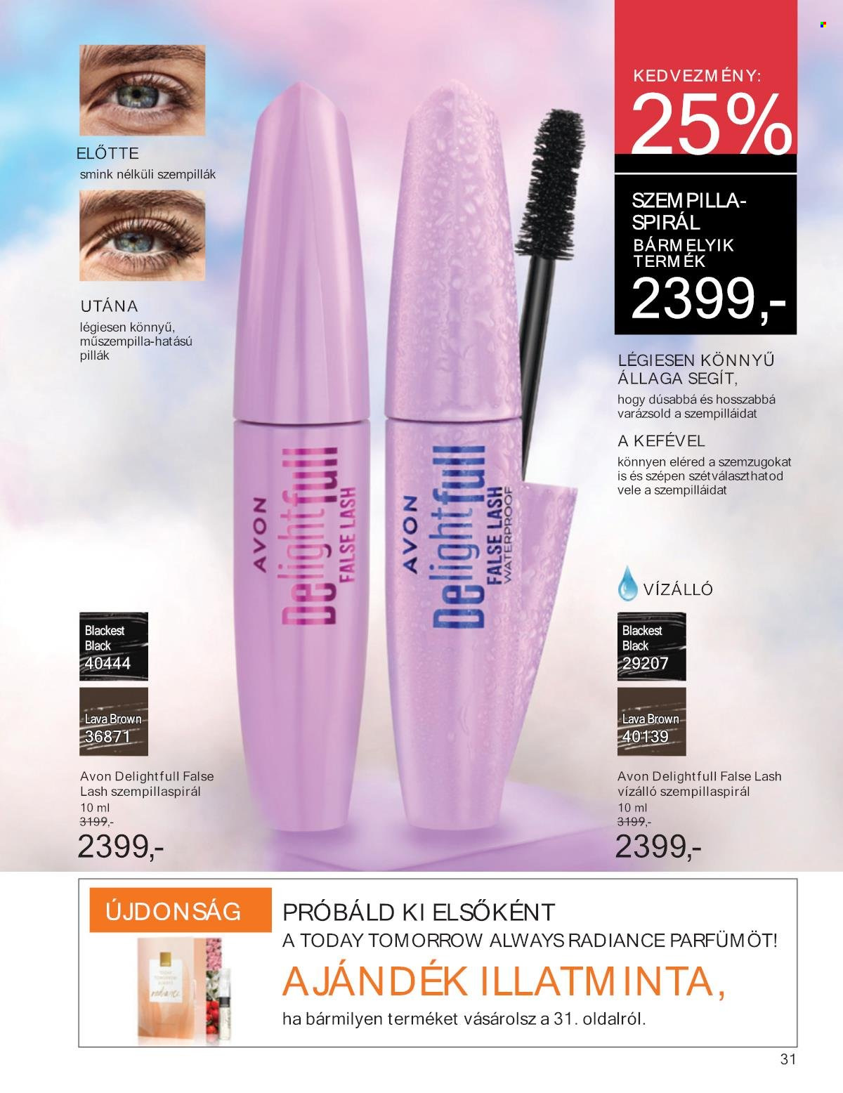 Avon akciós újságok - 2025.02.01 - 2025.02.28. Oldal 31