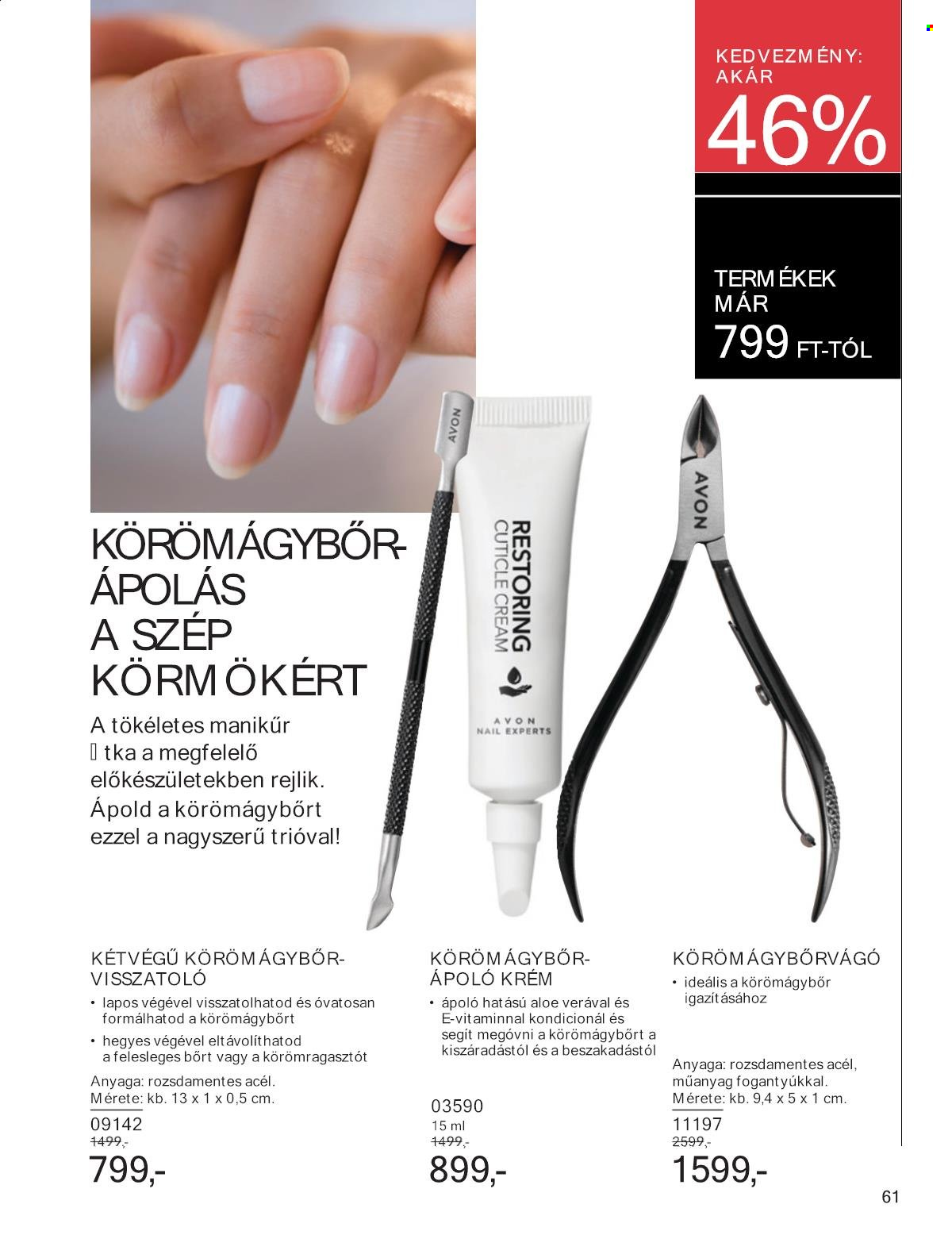 Avon akciós újságok - 2025.02.01 - 2025.02.28. Oldal 61