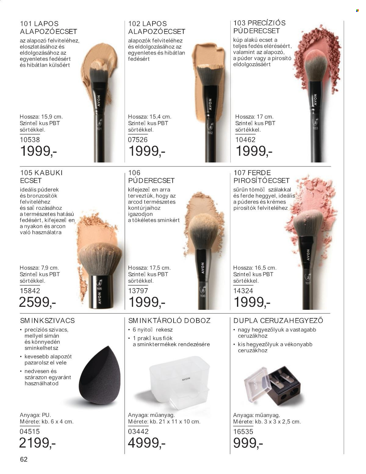 Avon akciós újságok - 2025.02.01 - 2025.02.28. Oldal 62