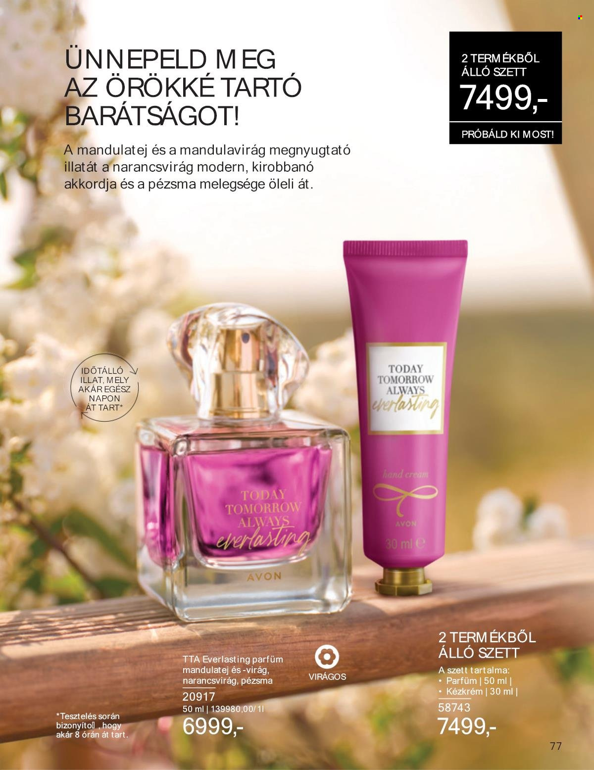 Avon akciós újságok - 2025.02.01 - 2025.02.28. Oldal 77