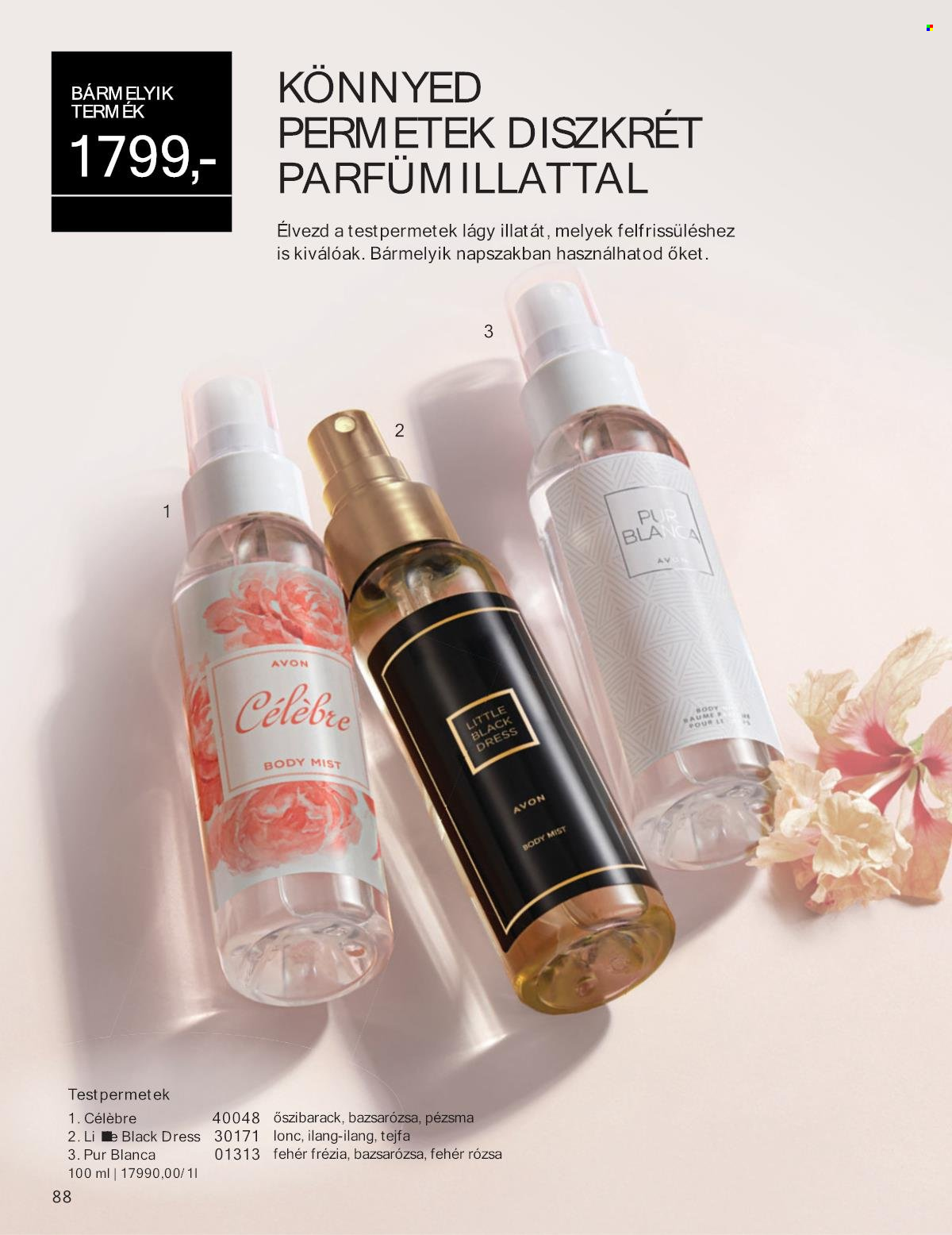 Avon akciós újságok - 2025.02.01 - 2025.02.28. Oldal 88