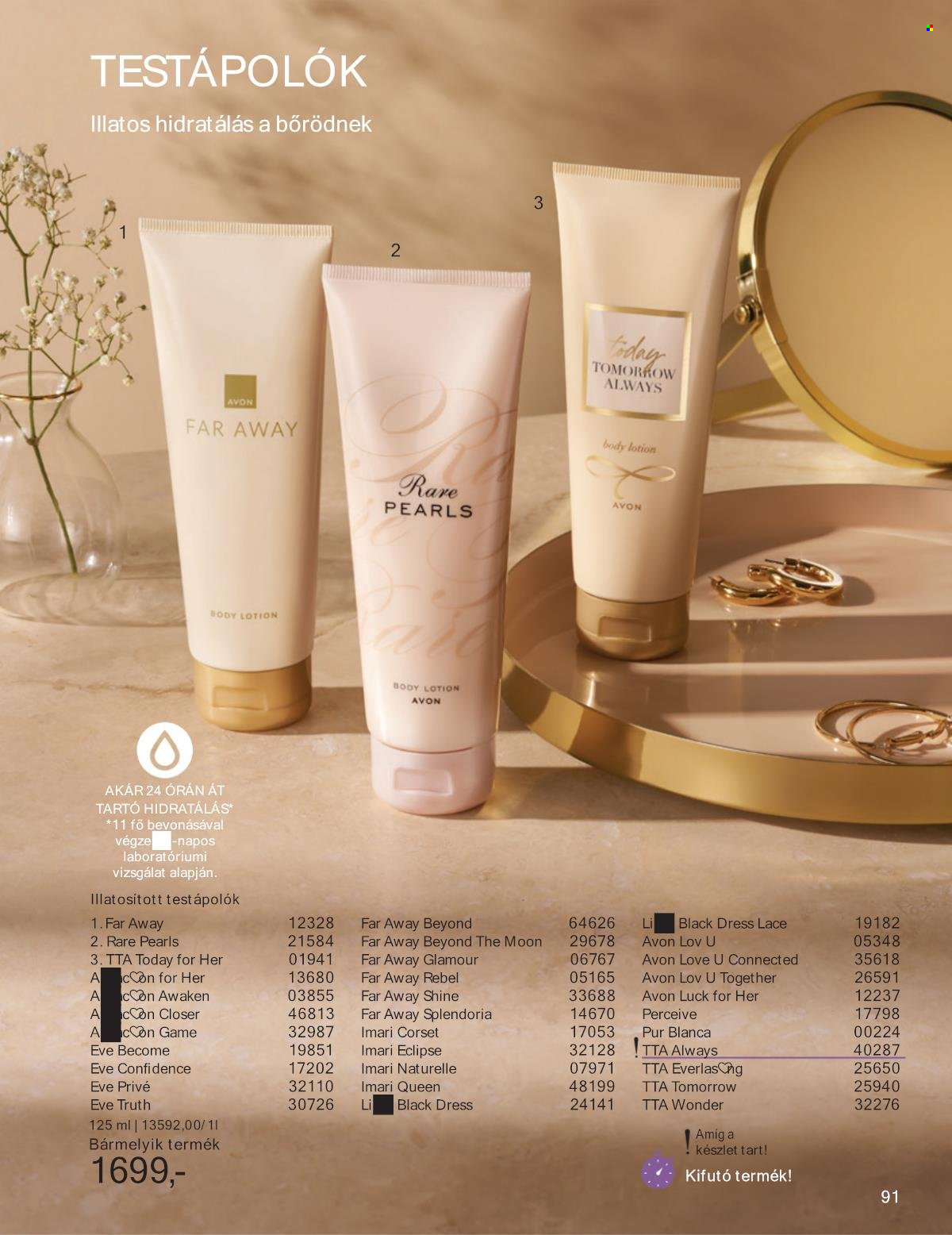Avon akciós újságok - 2025.02.01 - 2025.02.28. Oldal 91