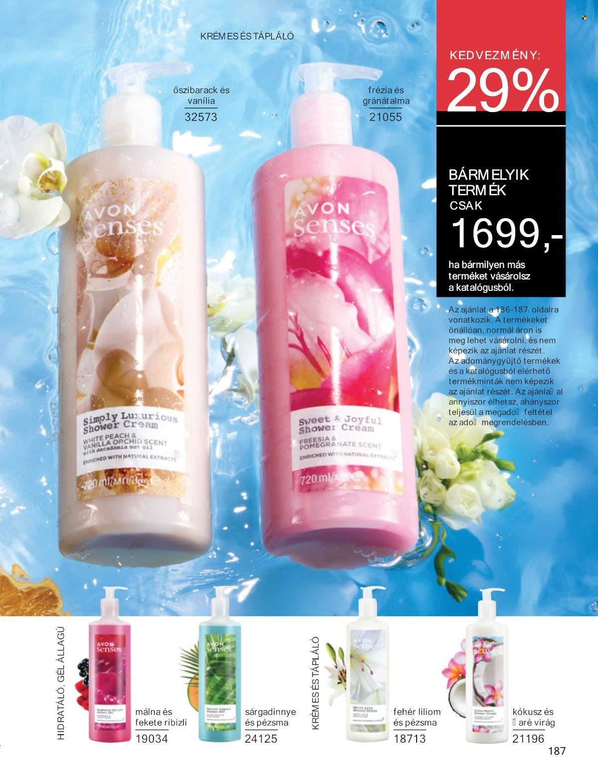 Avon akciós újságok - 2025.02.01 - 2025.02.28. Oldal 187