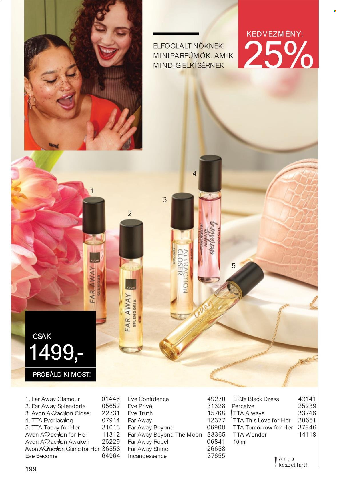 Avon akciós újságok - 2025.02.01 - 2025.02.28. Oldal 199