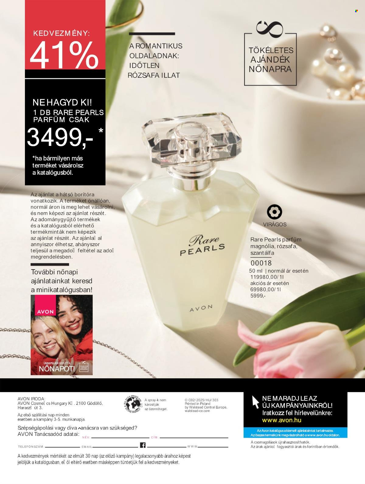 Avon akciós újságok - 2025.02.01 - 2025.02.28. Oldal 200