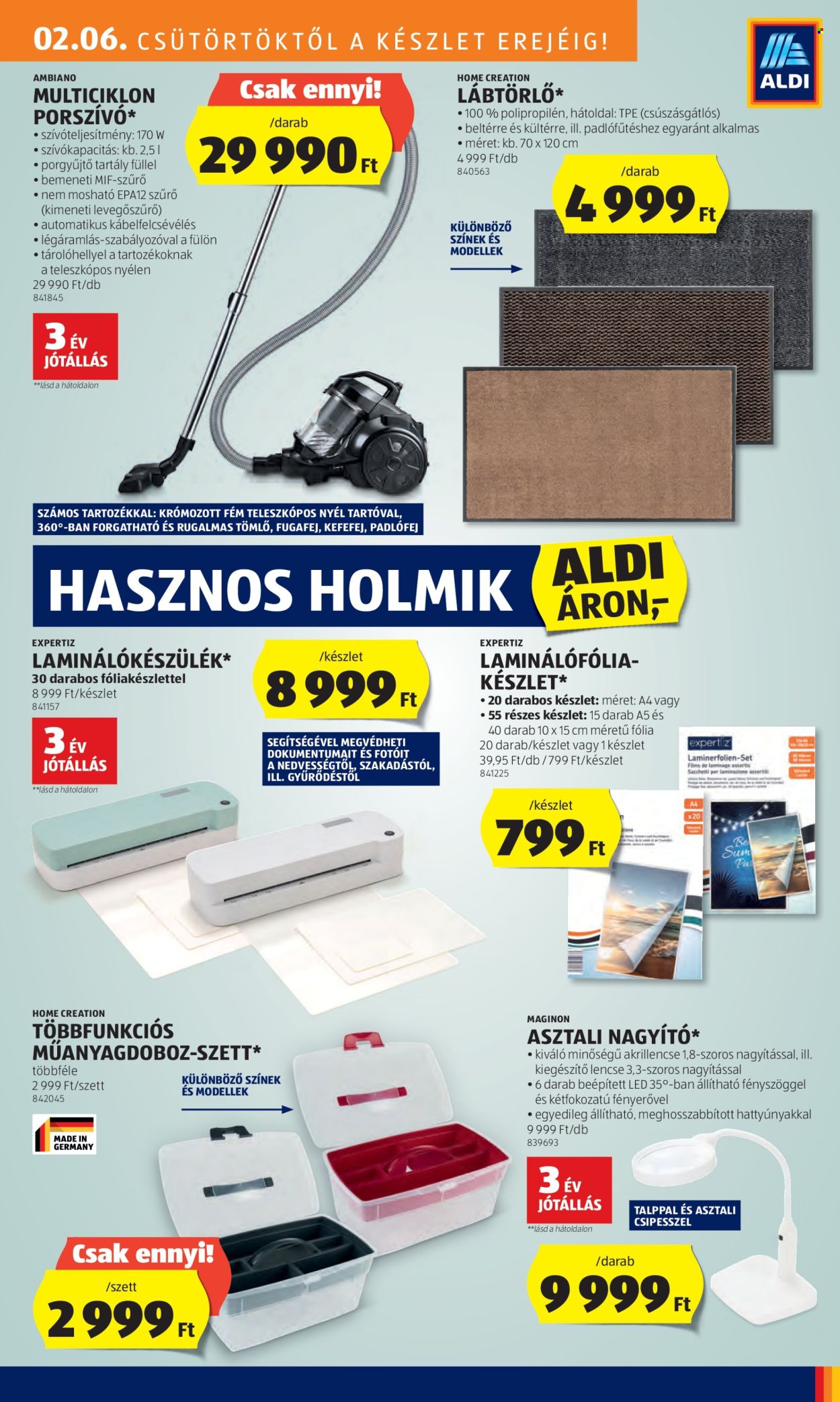 Aldi akciós újságok - 2025.02.06 - 2025.02.12. Oldal 27