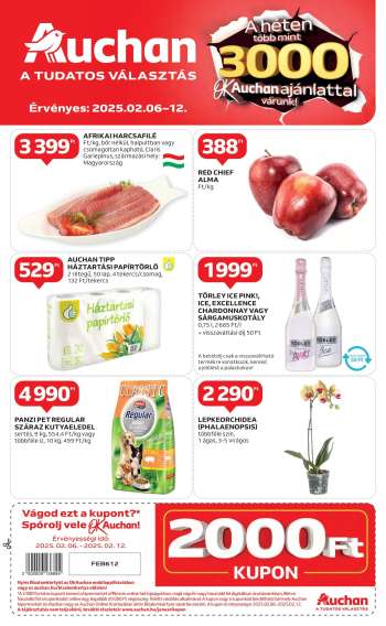 Újság Auchan - 2025.02.06 - 2025.02.12.