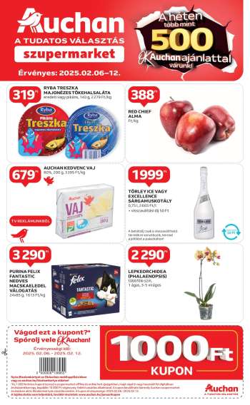 Újság Auchan - 2025.02.06 - 2025.02.12.
