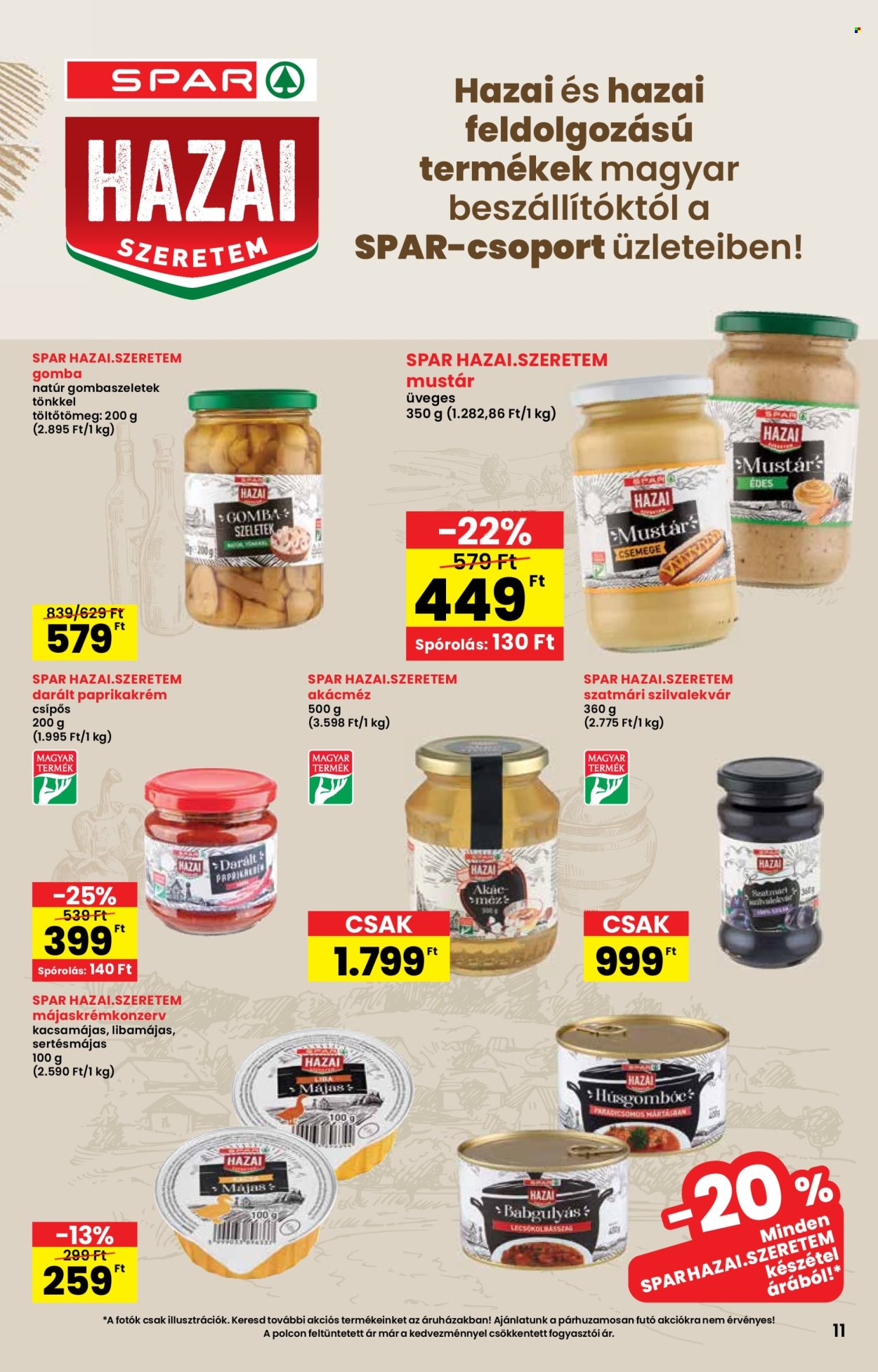 SPAR akciós újságok - 2025.01.29 - 2025.02.19. Oldal 11