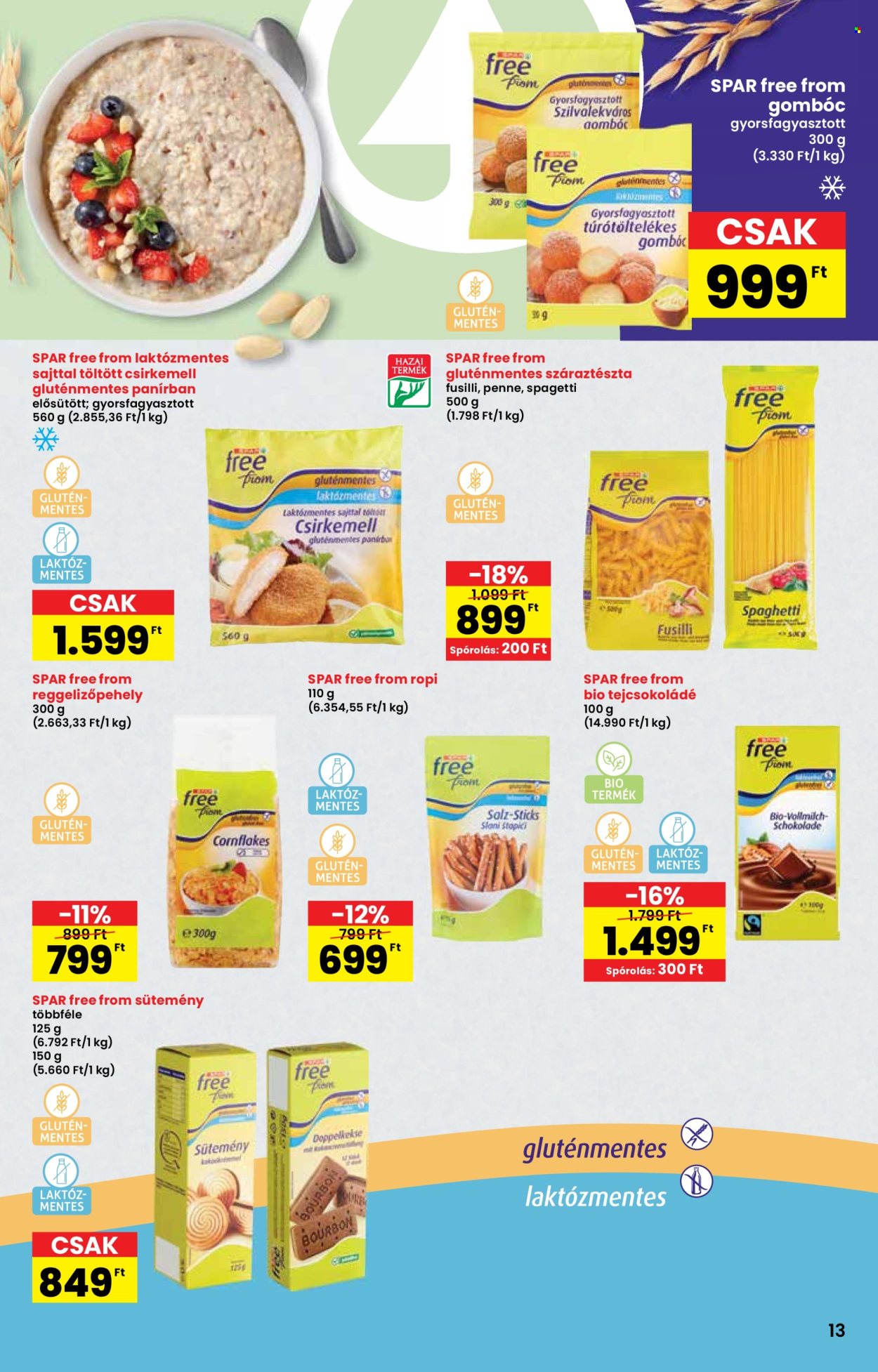 SPAR akciós újságok - 2025.01.29 - 2025.02.19. Oldal 13