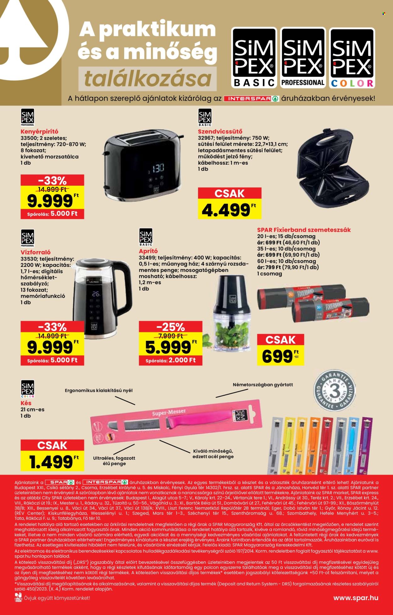 SPAR akciós újságok - 2025.01.29 - 2025.02.19. Oldal 16