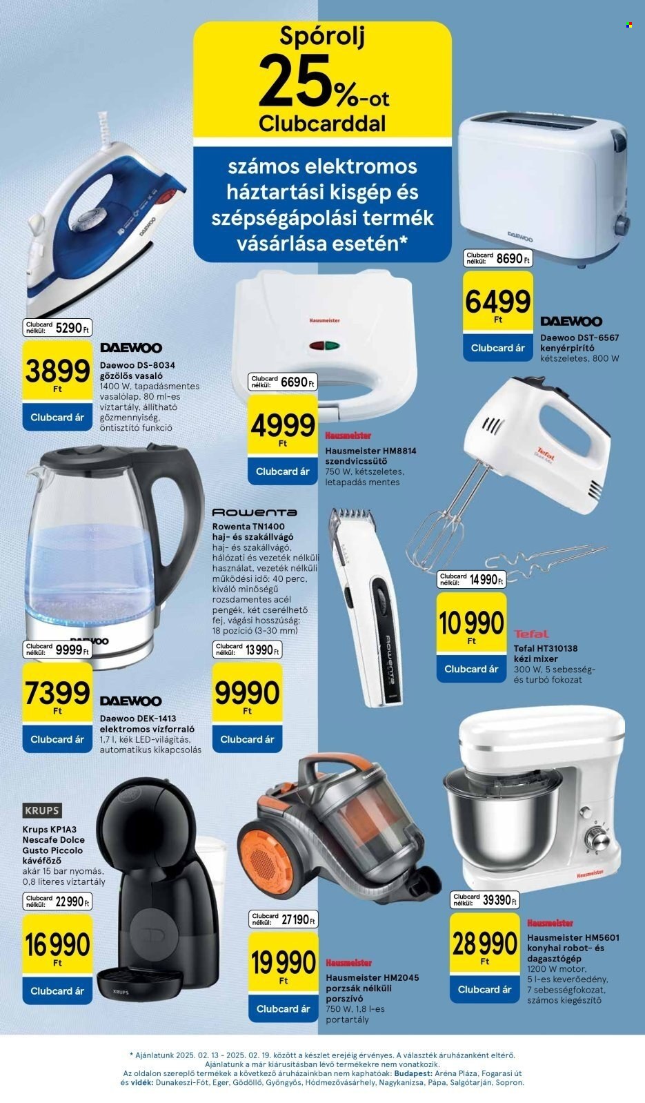 TESCO akciós újságok - 2025.02.13 - 2025.02.19. Oldal 13