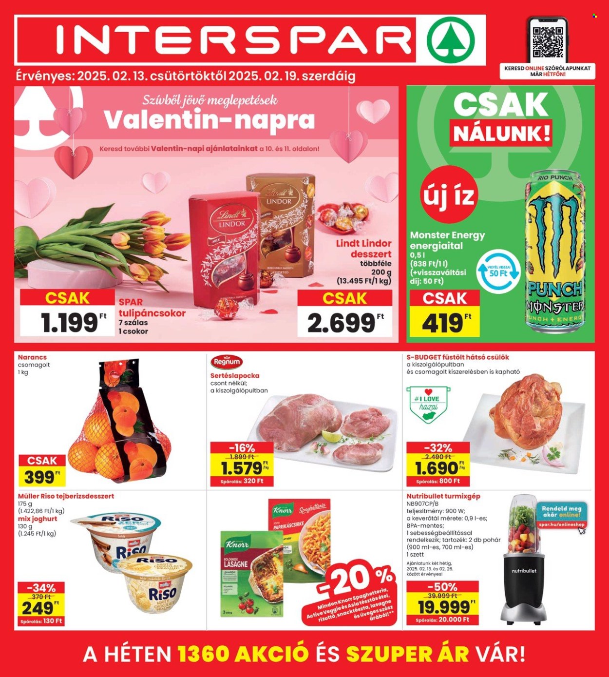 INTERSPAR akciós újságok - 2025.02.13 - 2025.02.19. Oldal 1