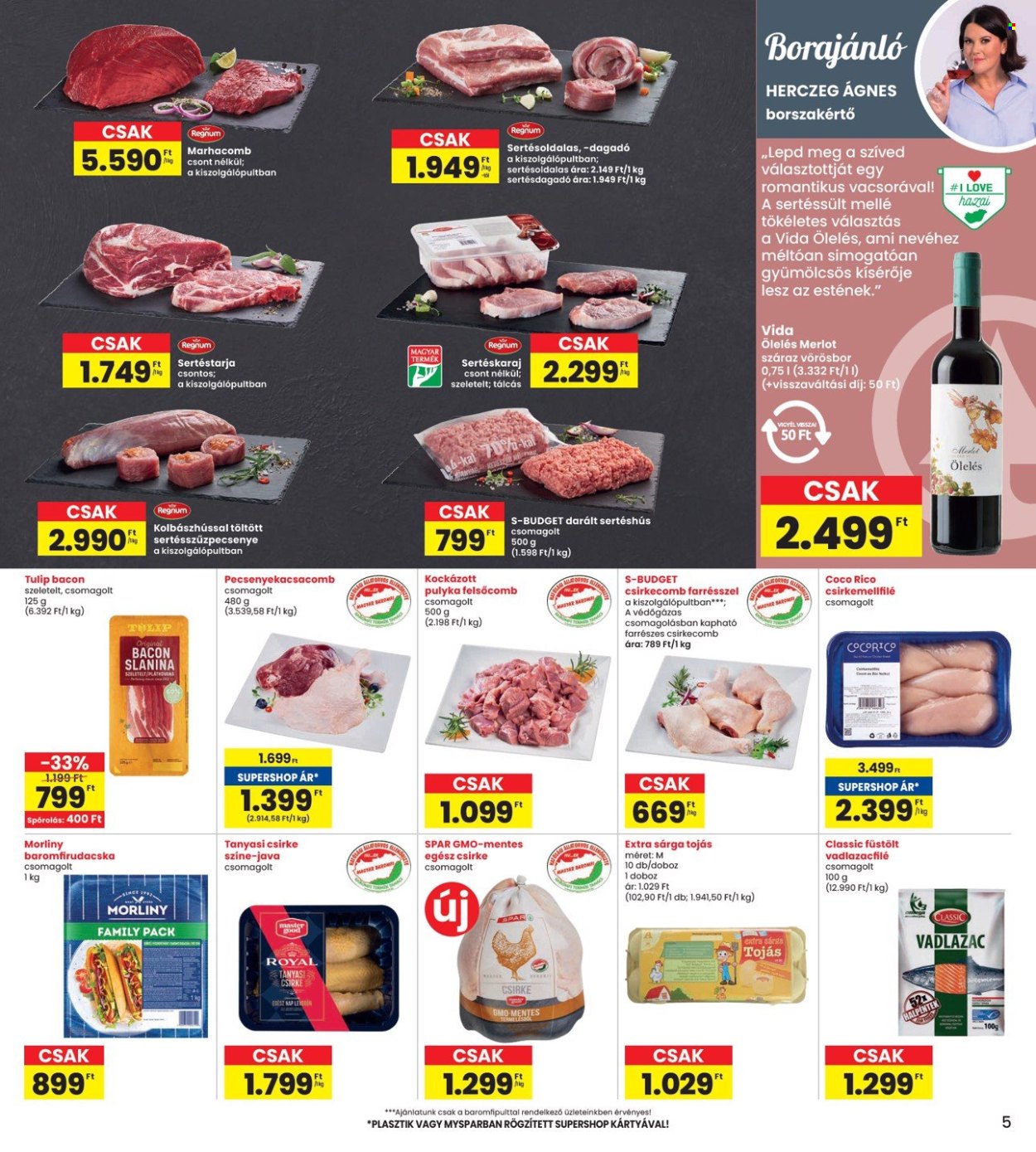 INTERSPAR akciós újságok - 2025.02.13 - 2025.02.19. Oldal 5