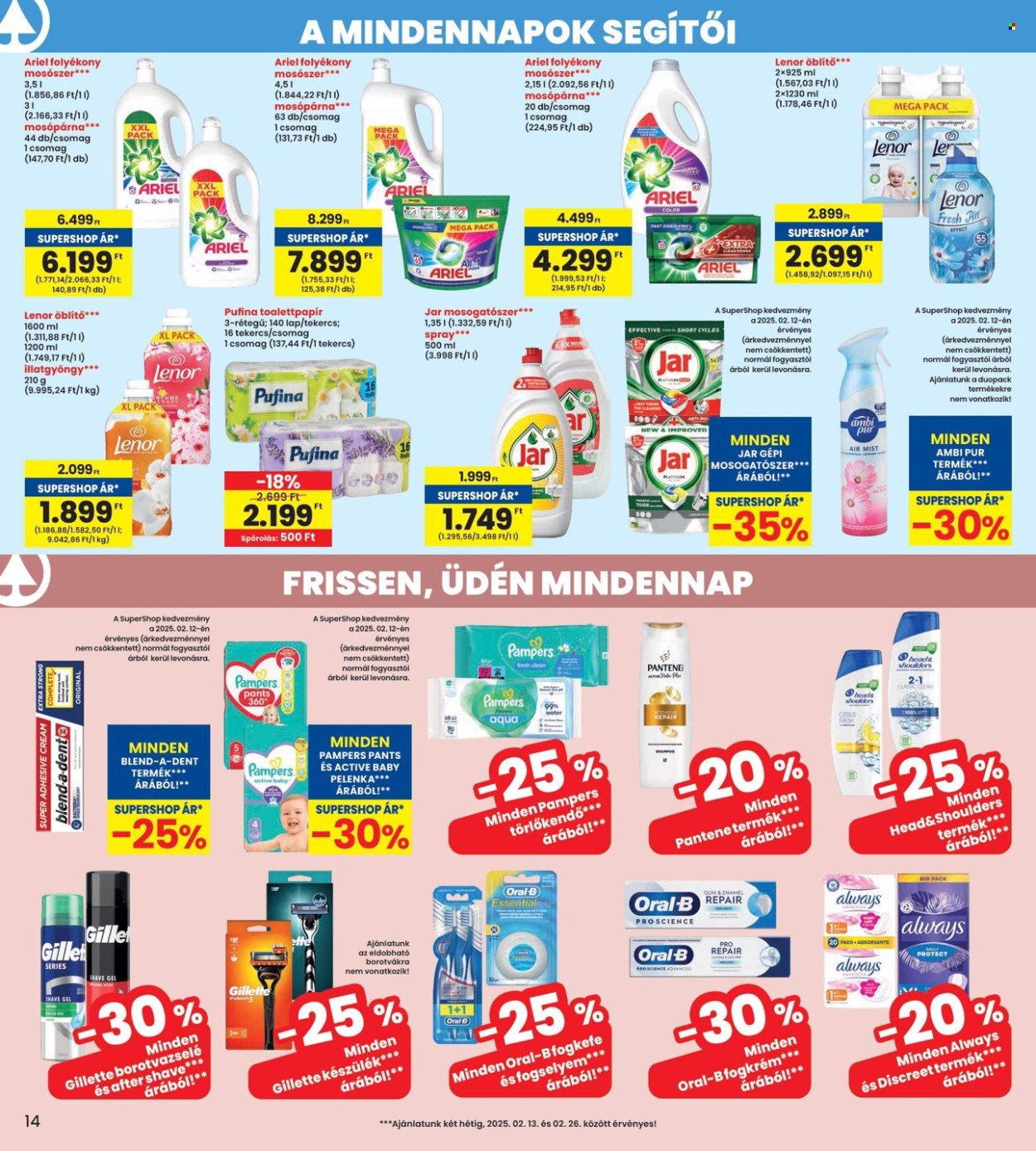 INTERSPAR akciós újságok - 2025.02.13 - 2025.02.19. Oldal 14