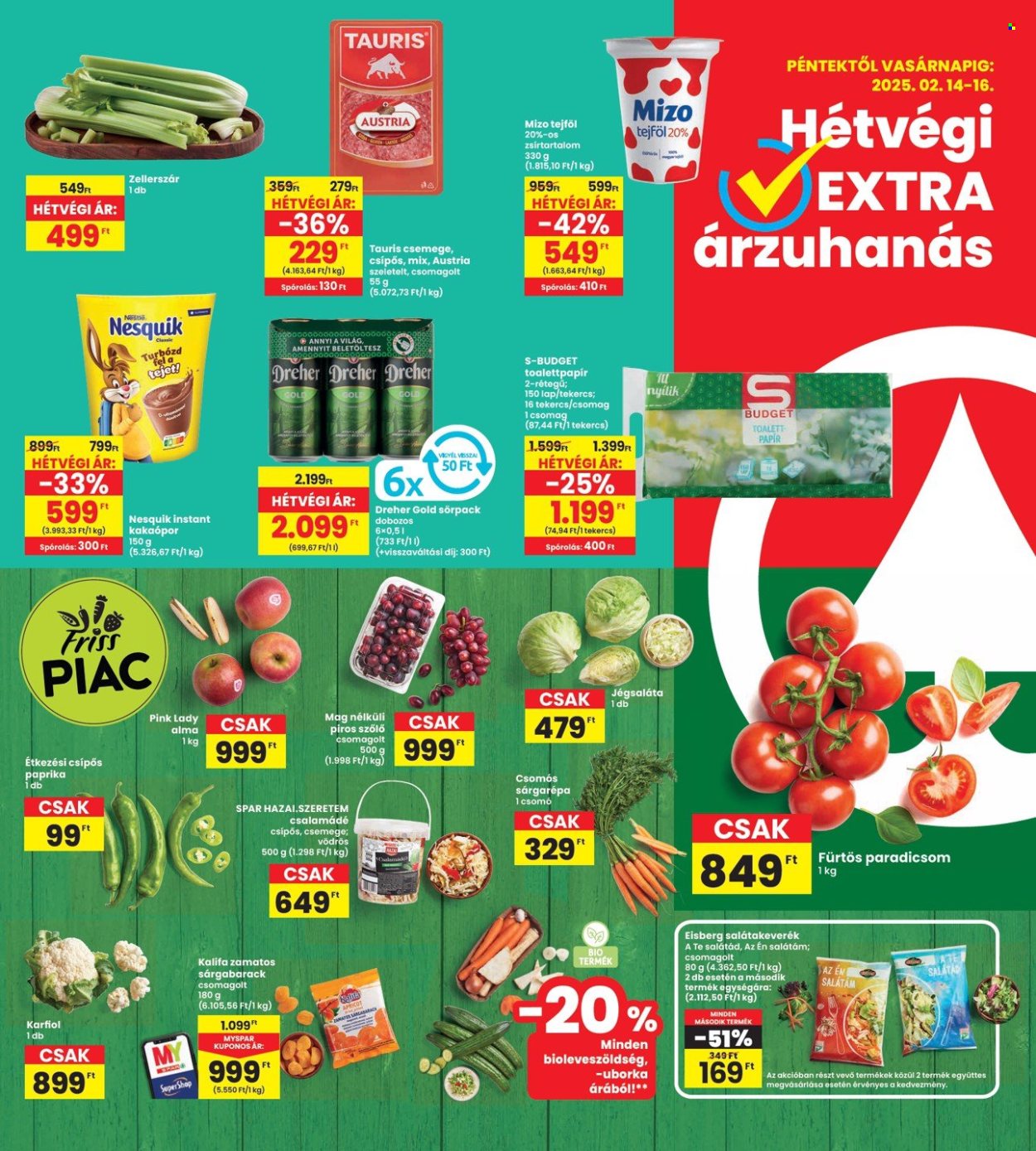 INTERSPAR akciós újságok - 2025.02.13 - 2025.02.19. Oldal 20