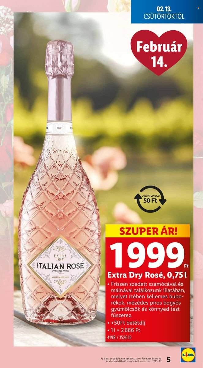 Lidl akciós újságok - 2025.02.13 - 2025.02.19. Oldal 5