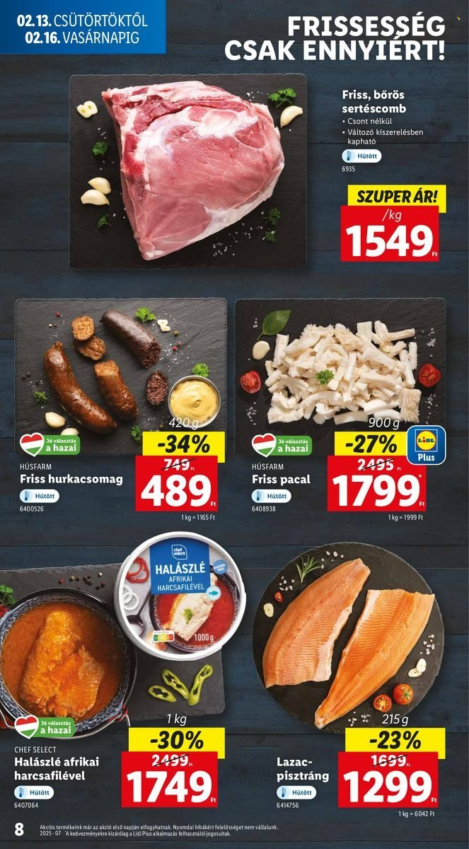 Lidl akciós újságok - 2025.02.13 - 2025.02.19. Oldal 8