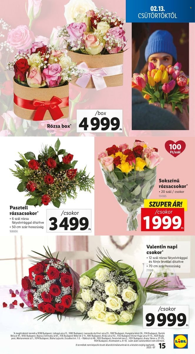 Lidl akciós újságok - 2025.02.13 - 2025.02.19. Oldal 15
