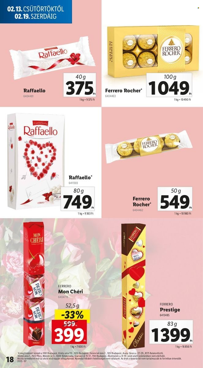 Lidl akciós újságok - 2025.02.13 - 2025.02.19. Oldal 18