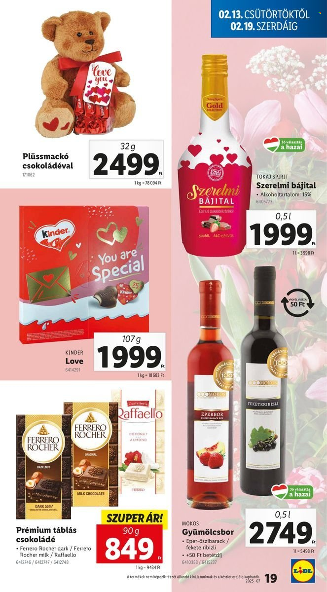 Lidl akciós újságok - 2025.02.13 - 2025.02.19. Oldal 19