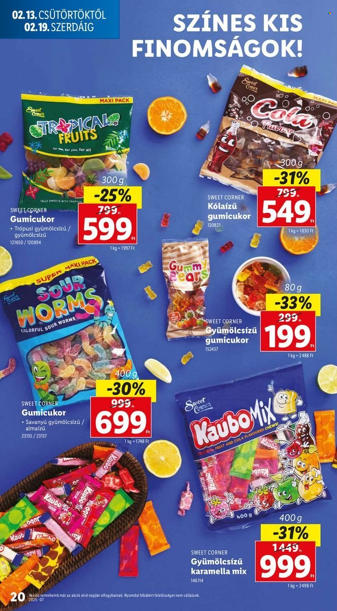 Lidl akciós újságok - 2025.02.13 - 2025.02.19. Oldal 20