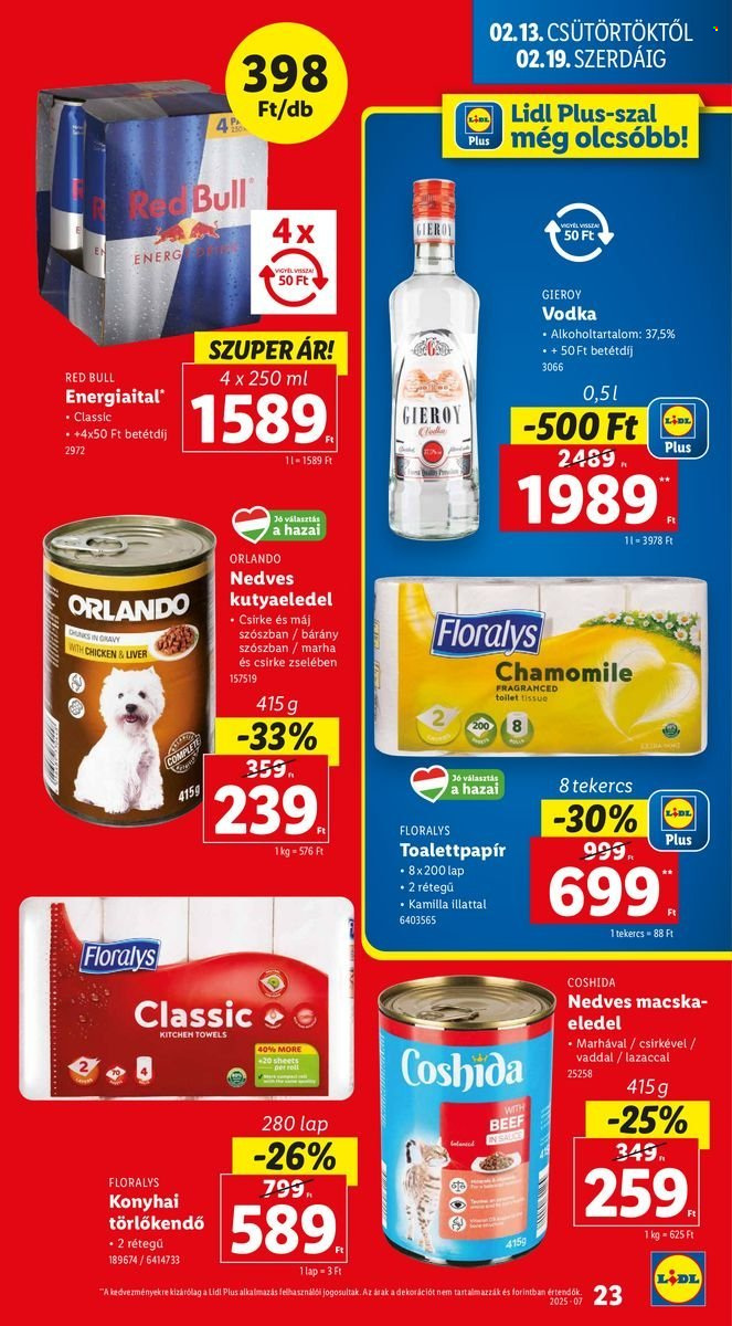 Lidl akciós újságok - 2025.02.13 - 2025.02.19. Oldal 23