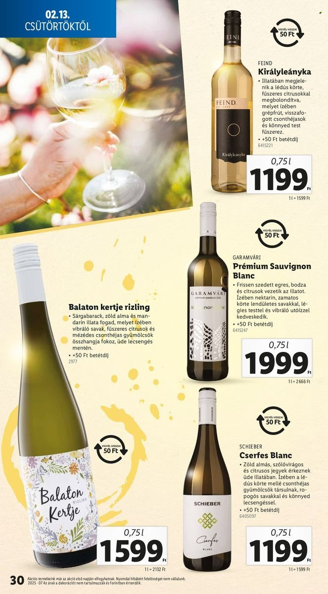 Lidl akciós újságok - 2025.02.13 - 2025.02.19. Oldal 30