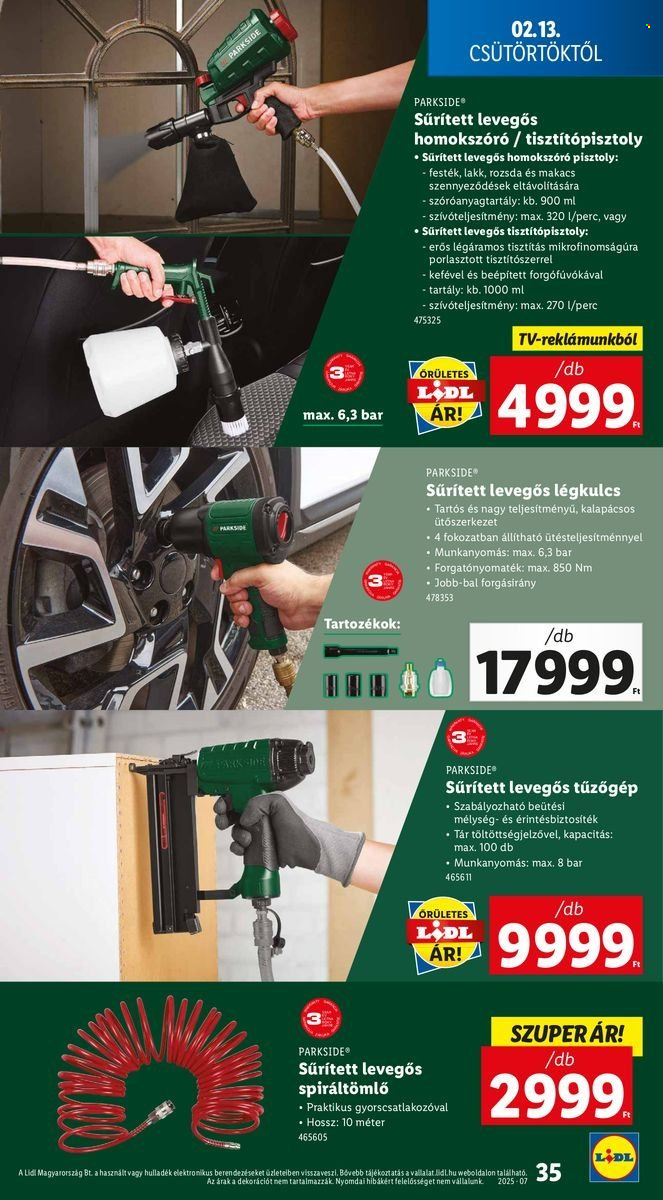 Lidl akciós újságok - 2025.02.13 - 2025.02.19. Oldal 35