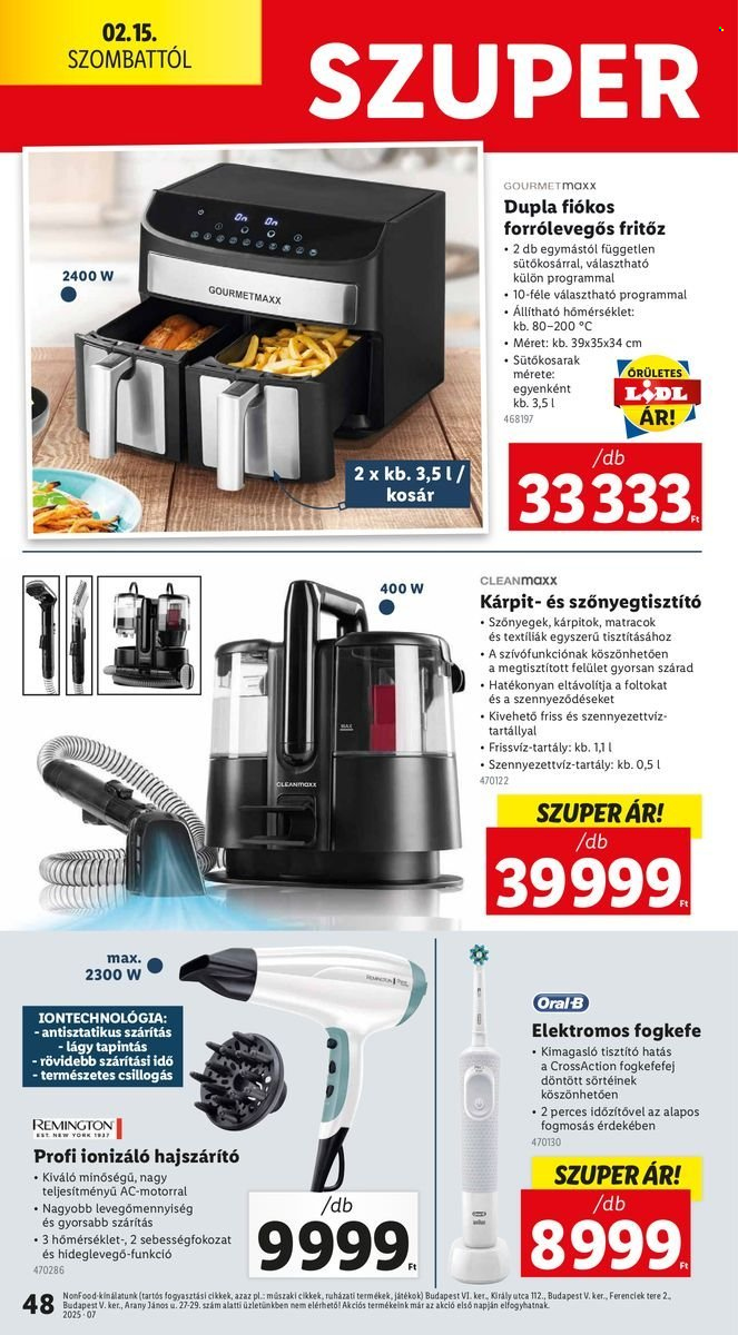Lidl akciós újságok - 2025.02.13 - 2025.02.19. Oldal 48