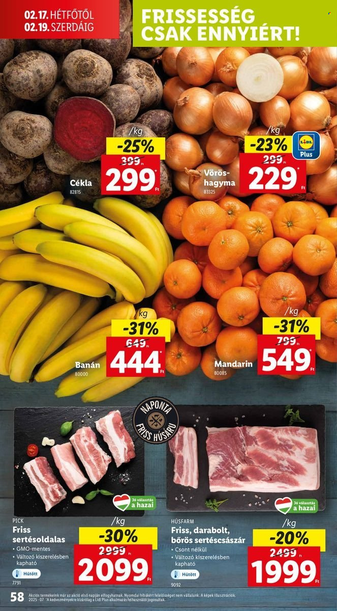 Lidl akciós újságok - 2025.02.13 - 2025.02.19. Oldal 58