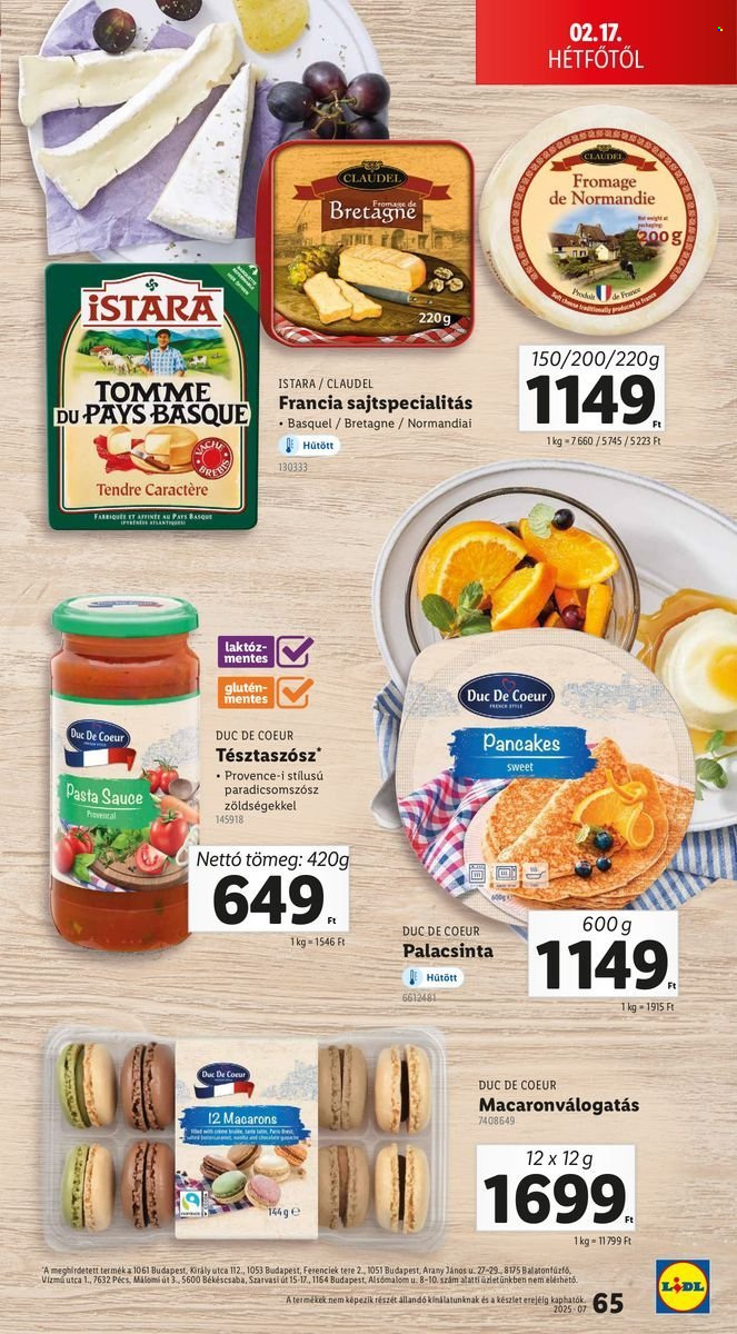 Lidl akciós újságok - 2025.02.13 - 2025.02.19. Oldal 65