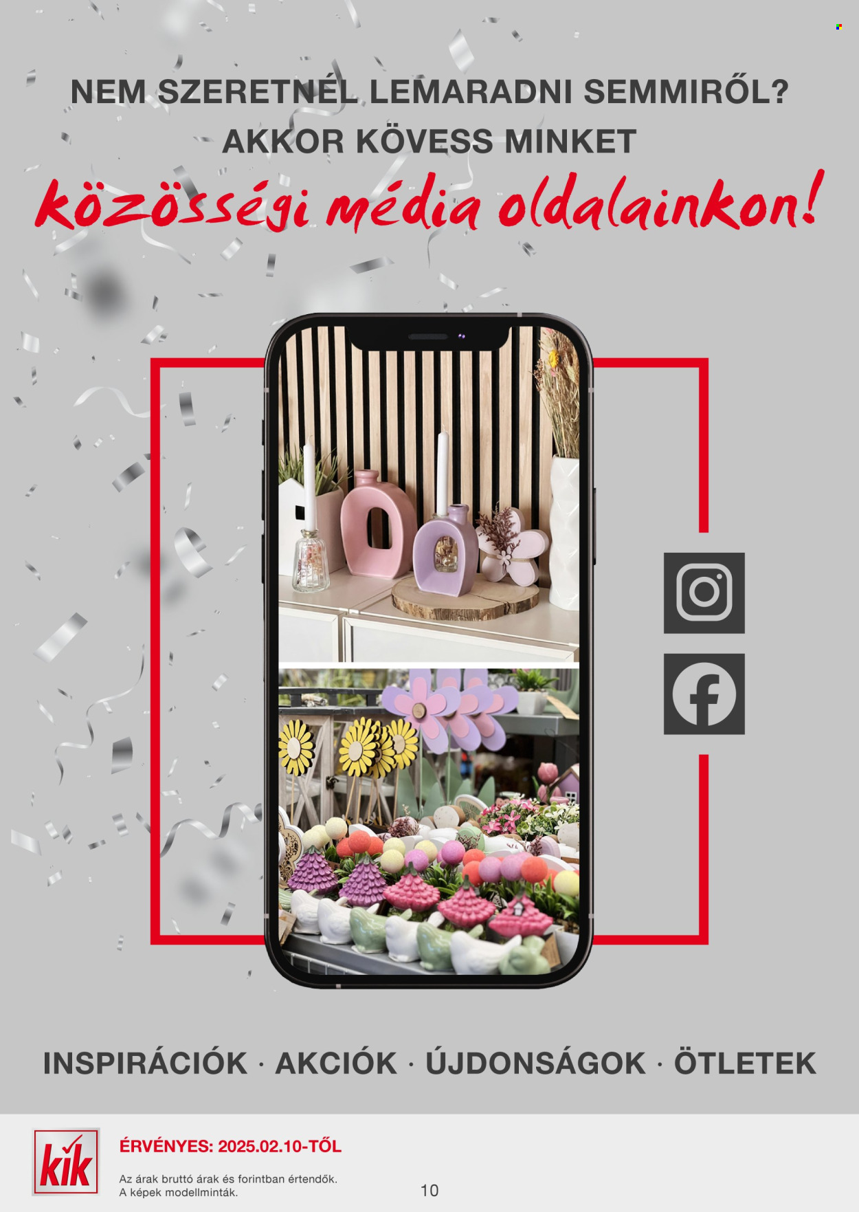 Kik akciós újságok. Oldal 10