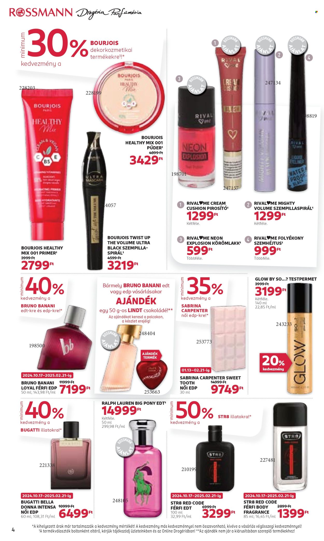 Rossmann akciós újságok - 2025.02.10 - 2025.02.21. Oldal 4