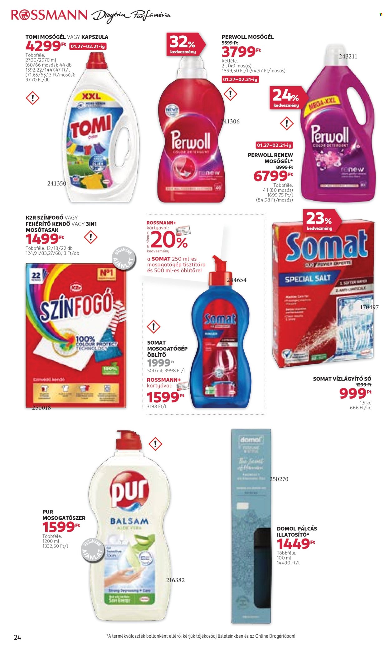 Rossmann akciós újságok - 2025.02.10 - 2025.02.21. Oldal 26