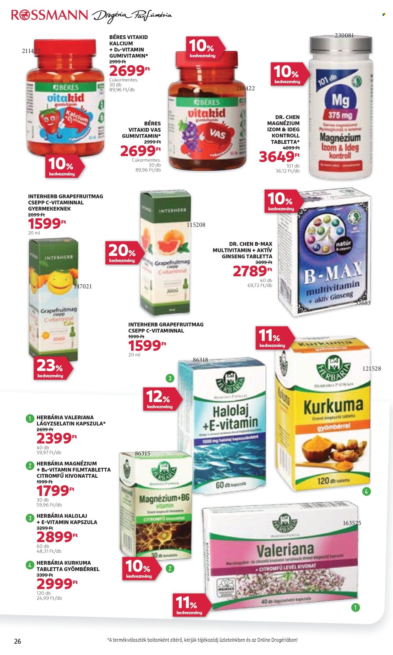 Rossmann akciós újságok - 2025.02.10 - 2025.02.21. Oldal 28