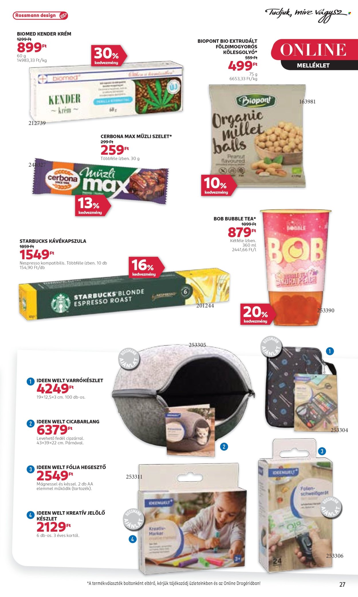 Rossmann akciós újságok - 2025.02.10 - 2025.02.21. Oldal 29
