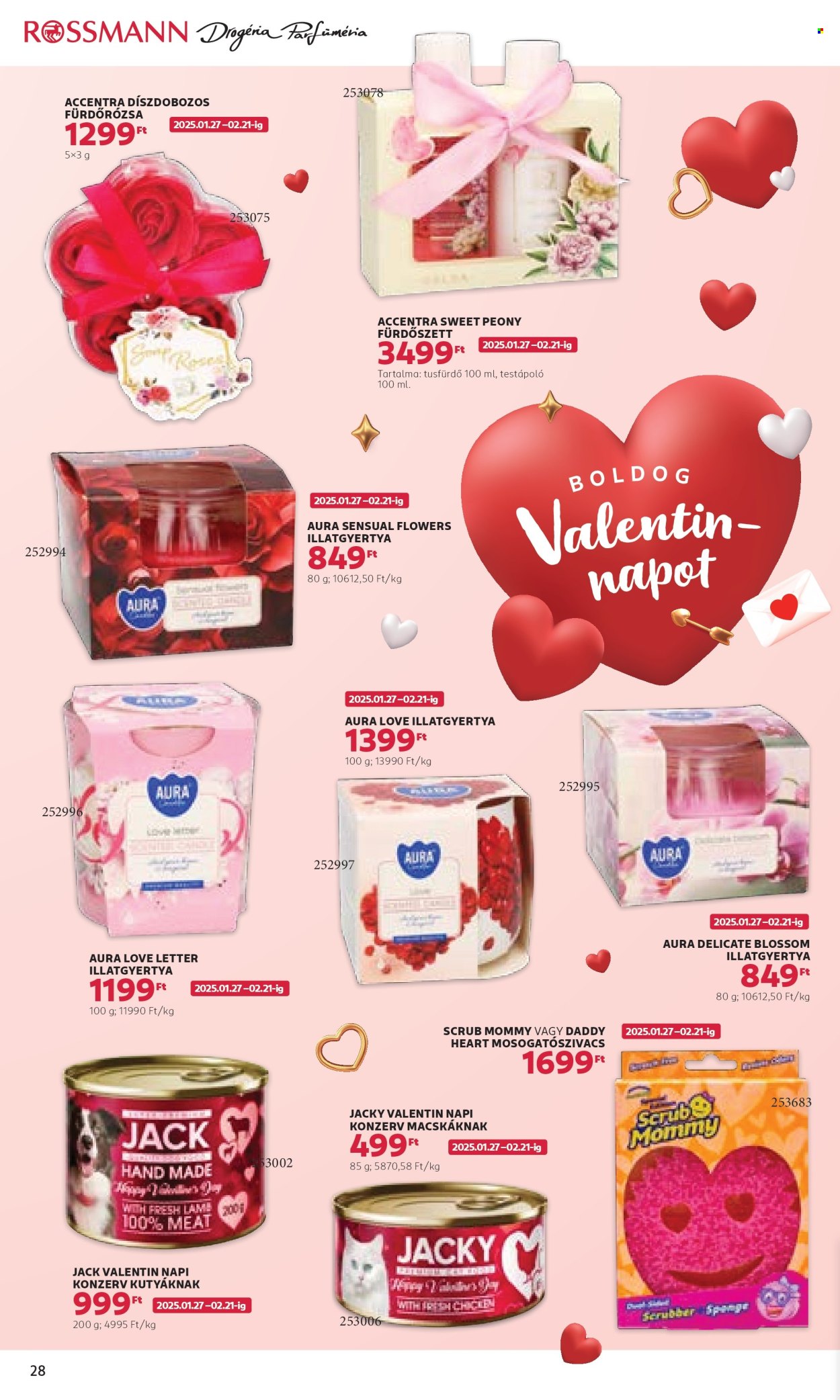 Rossmann akciós újságok - 2025.02.10 - 2025.02.21. Oldal 30